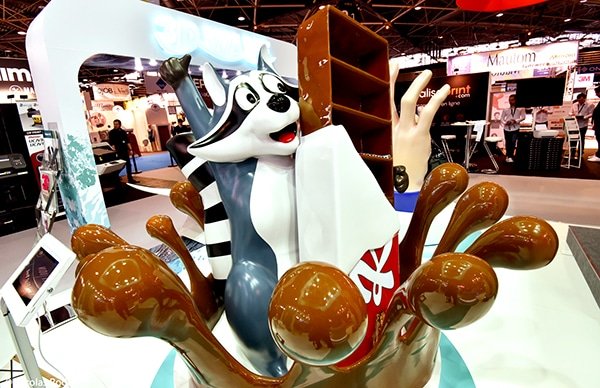 Massivit 3D Printed PoP for Chocolate