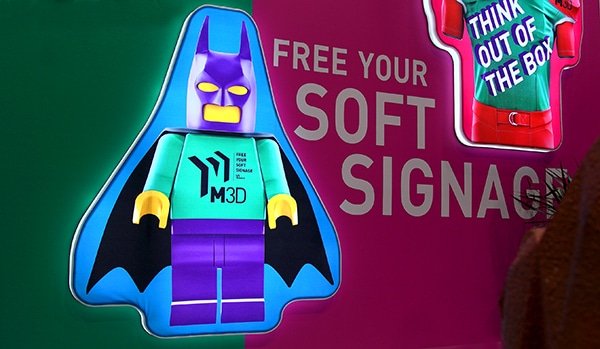 Large Batman Soft Signage or SEG Frame